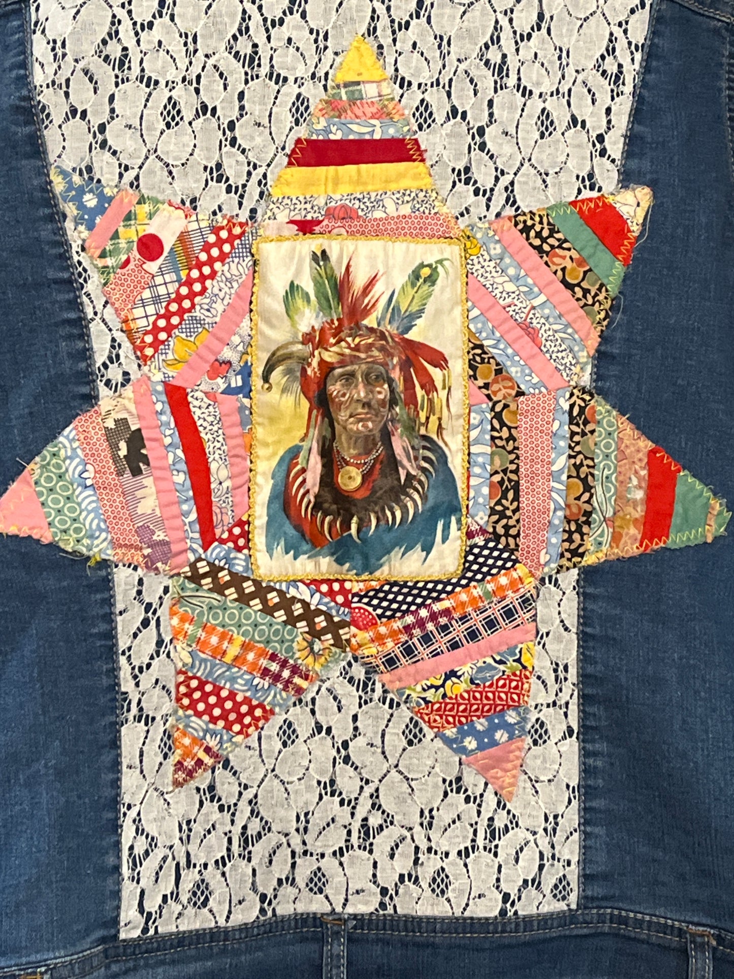 Rodeo Salvage Native Vest 1