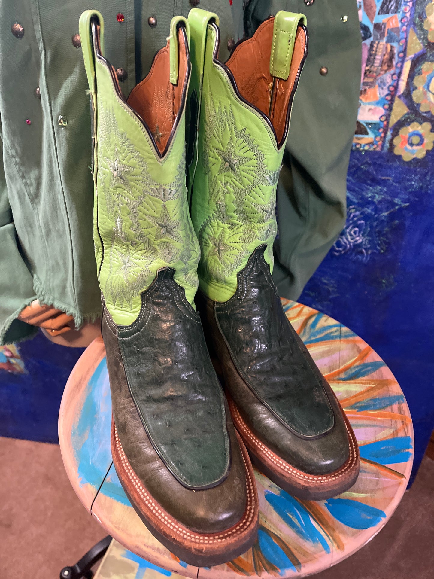 Vintage Green Lucchese