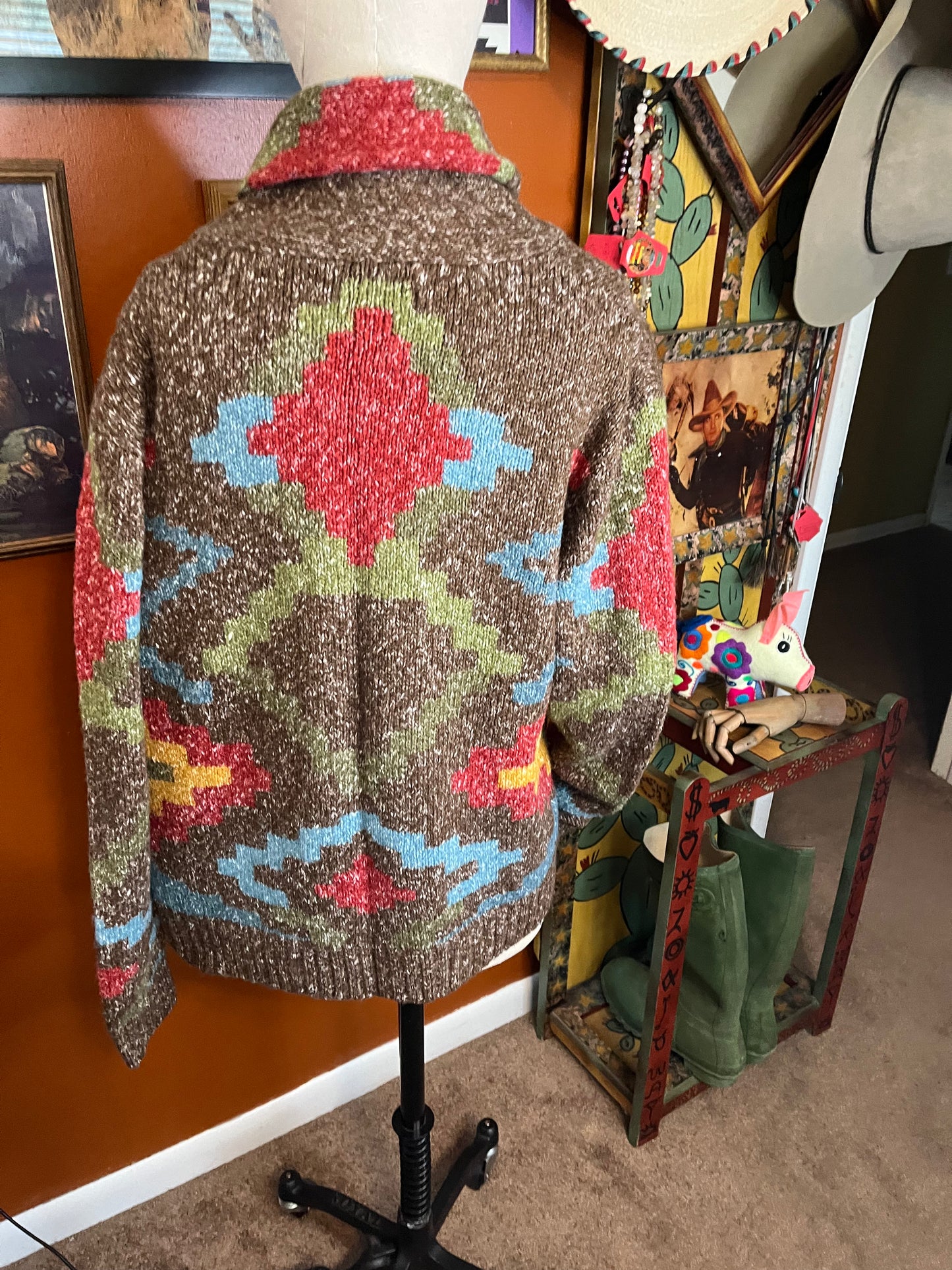 Salvaged Bob Timberlake sweater.