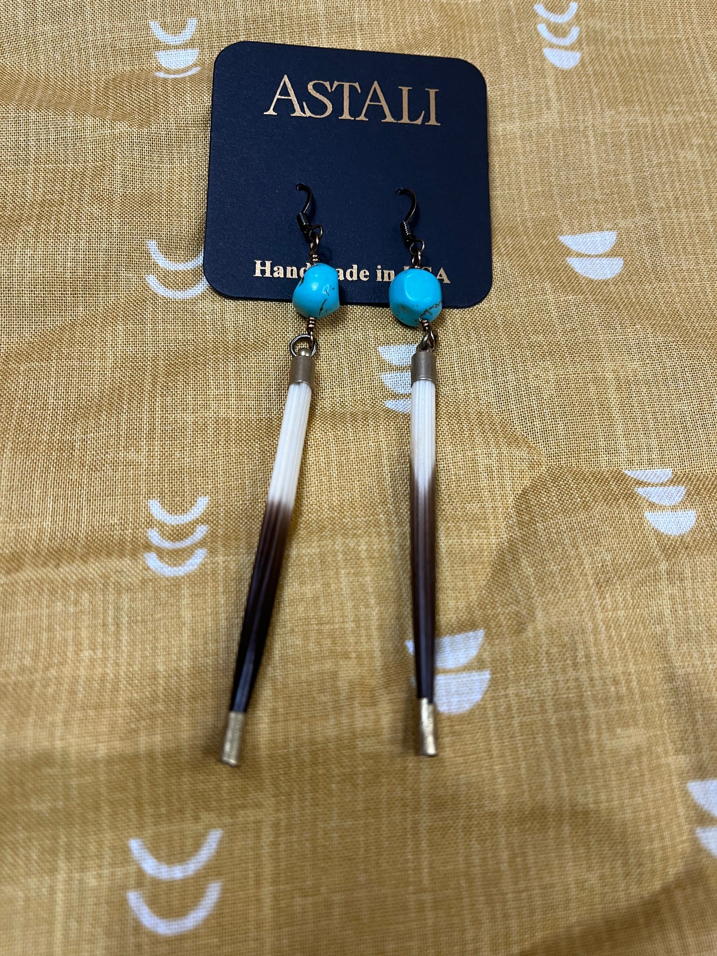 Porcupine Quill Earring