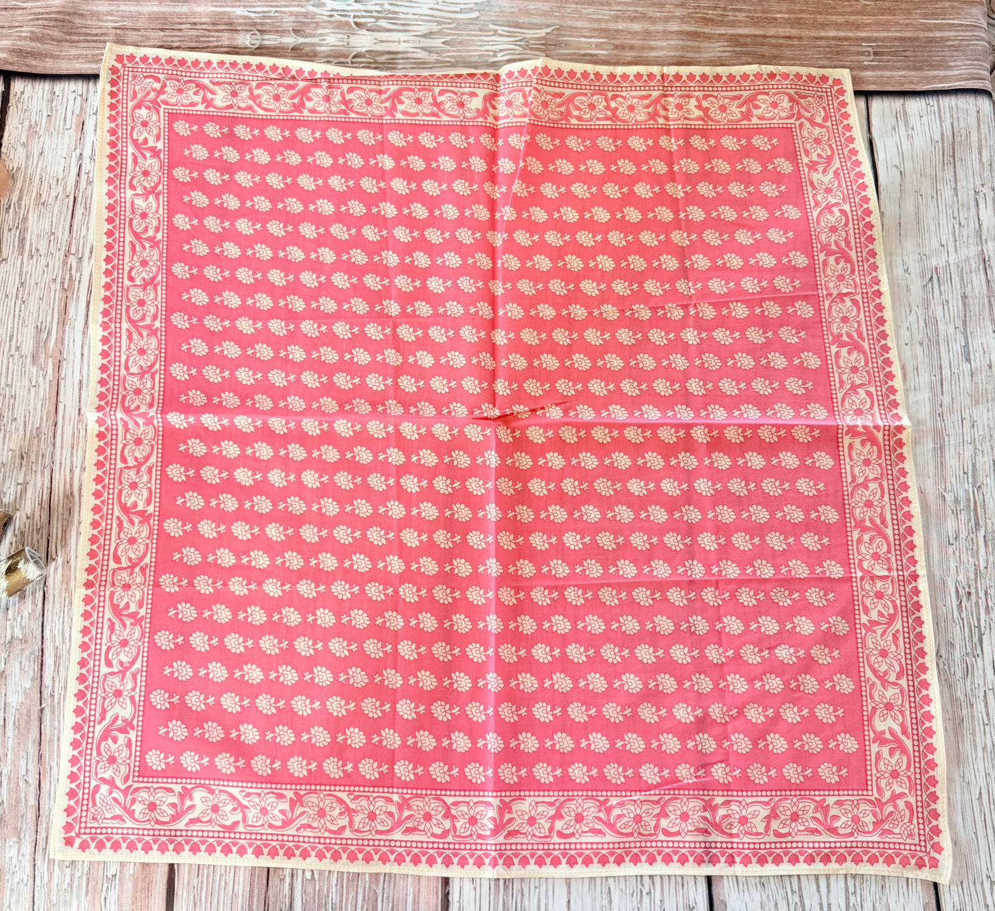 Blush Floral Bandanas 