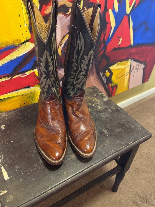 Salvaged men’s Justin 9.5 D