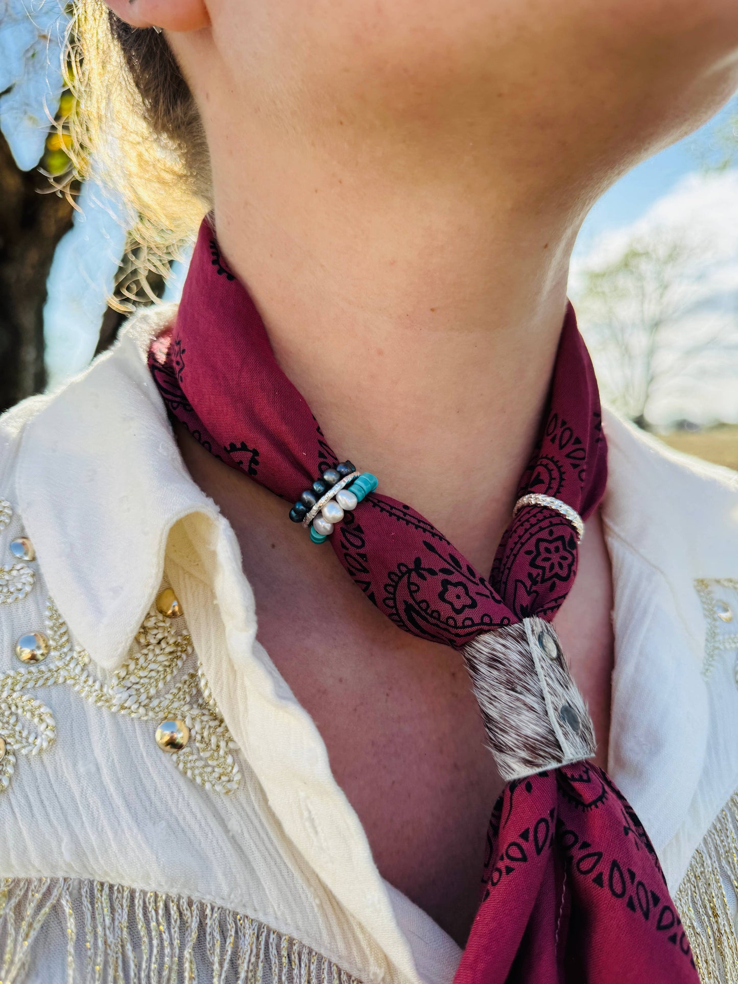 Rosewood Hues Hand Dyed Bandanas