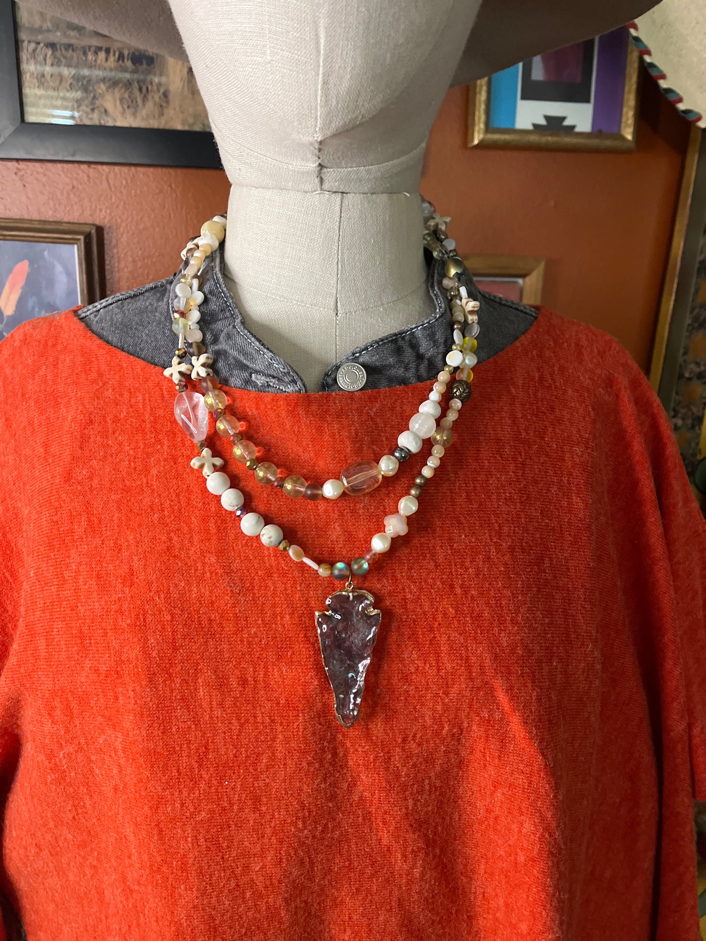 Arrow head necklace 1