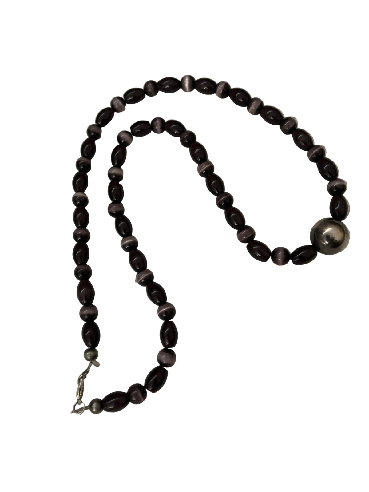 Navajo Pearl Cats Eye Necklace