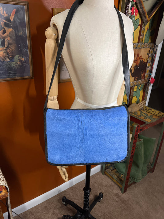 Cowhide purse