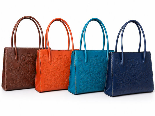 Hide and Chic Western Leather Tote