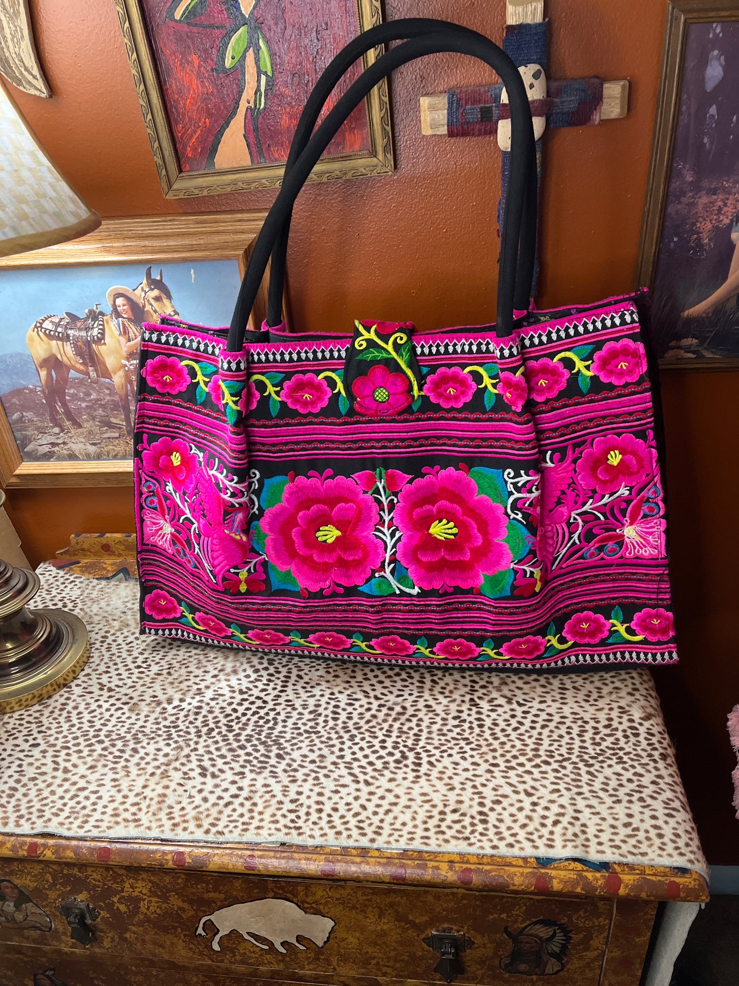 Fuerdeng floral bag