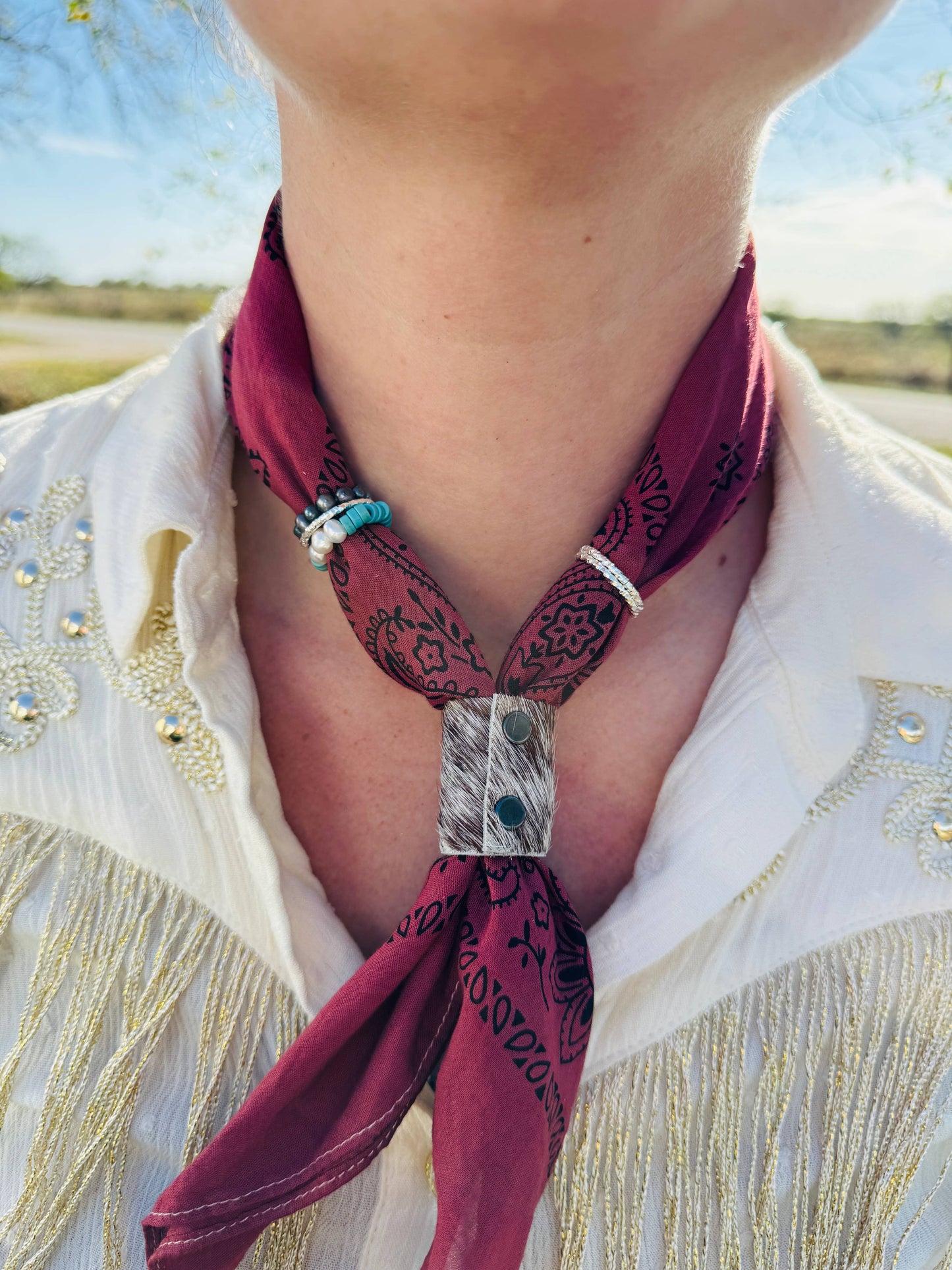 Rosewood Hues Hand Dyed Bandanas